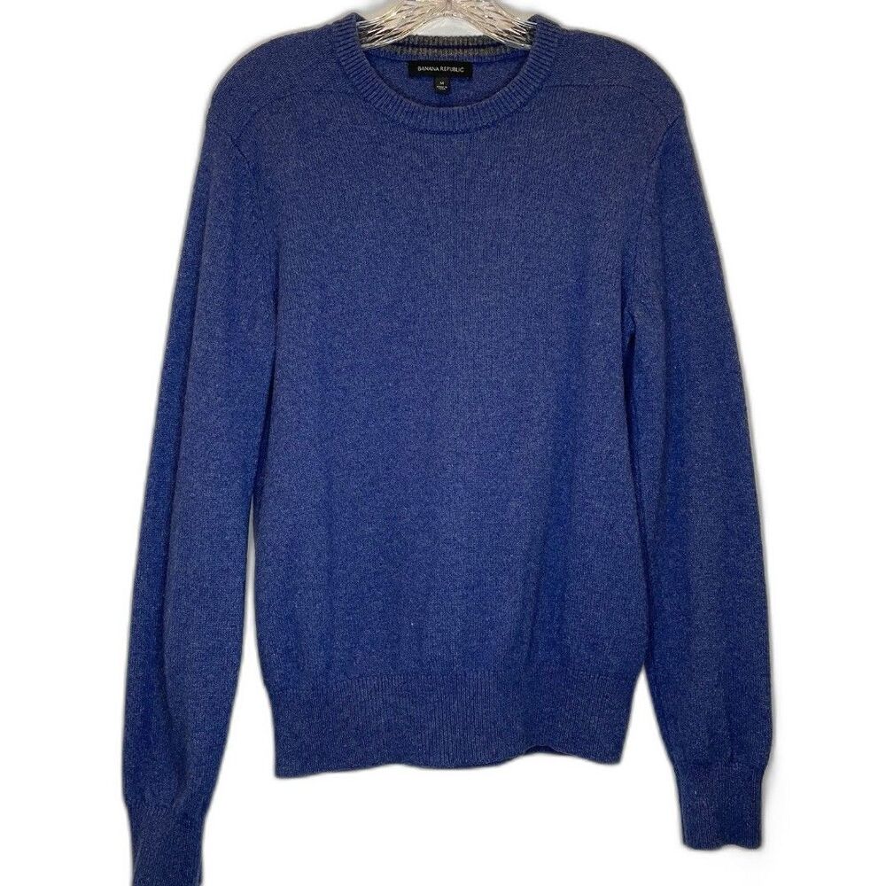 BANANA REPUBLIC Wool Blend Crew Neck Sweater Men's Size M / Medium